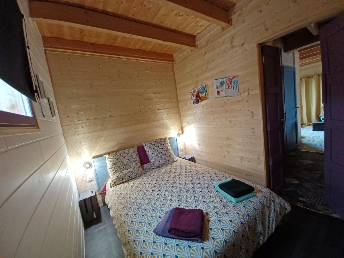 Chalet Chaleureux Avec Parking Garage Motos, Velos La Chapelle-aux-Chasses Exterior foto
